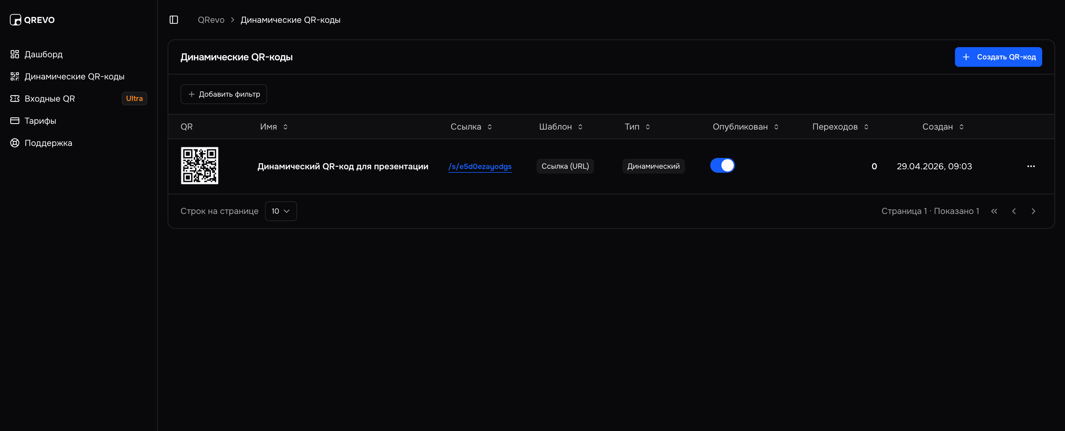 QRevo Dashboard